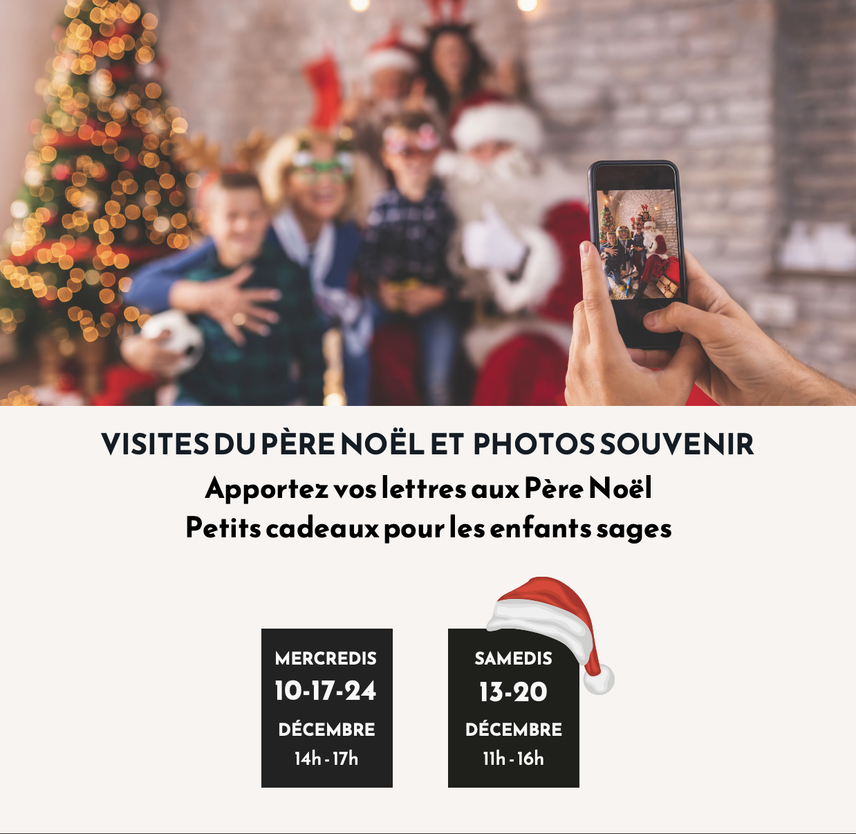 VISITS FROM SANTA