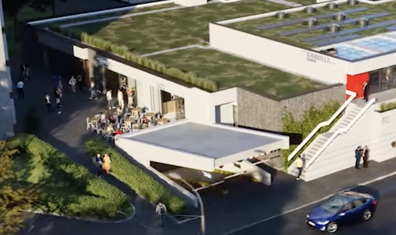 The new Kebap restaurant will have an outdoor terrace 